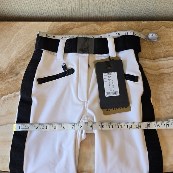 Goldbergh Rocky Ski Pants White - Picture 9 of 17